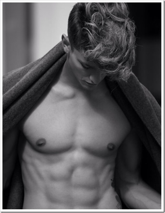 Hot model torso shot