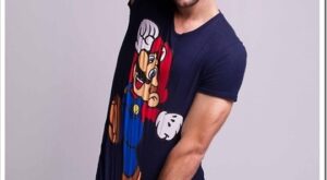 Super Hot in Super Mario Bros Tee