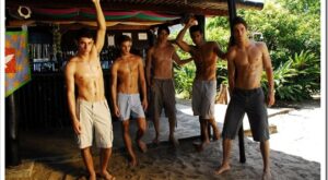 Beach Cabana Boys