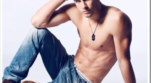 Sexy Shirtless in Blue Jeans