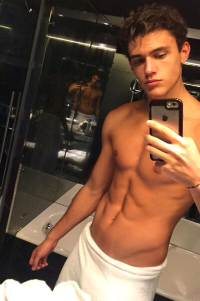 Towel Selfie