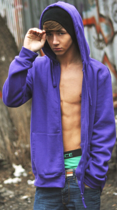 Purple Hoodie