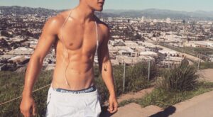 Shirtless Hike