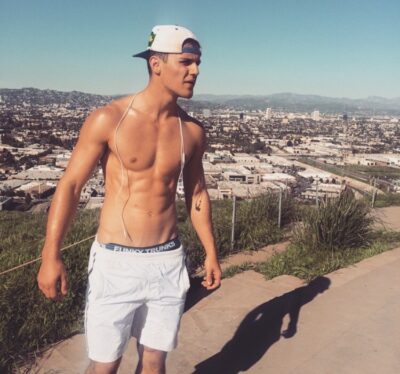 Shirtless Hike