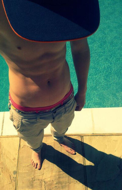 Sagging Poolside