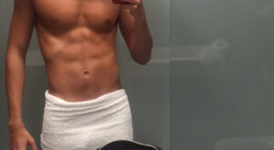 Towel Selfie