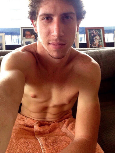 Towel Selfie