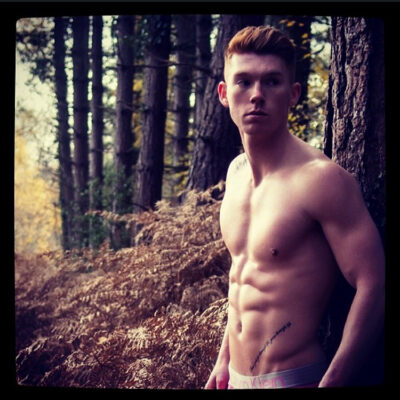 Ginger Abs in the Wood