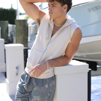 Posing on the Dock