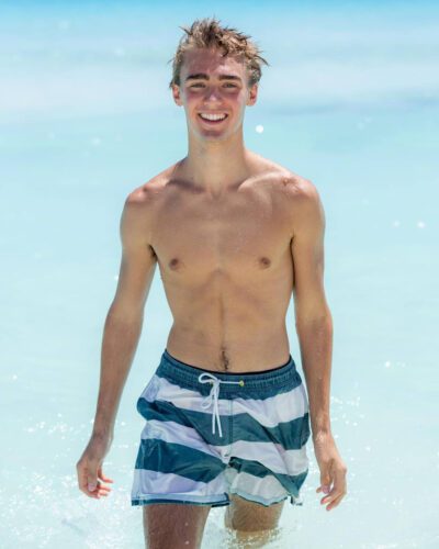 Playing in the Surf