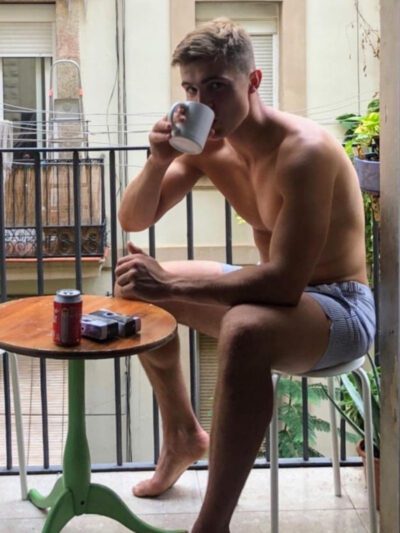 Some Hot Coffee on the Balcony