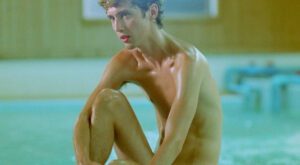 Troye Naked Poolside