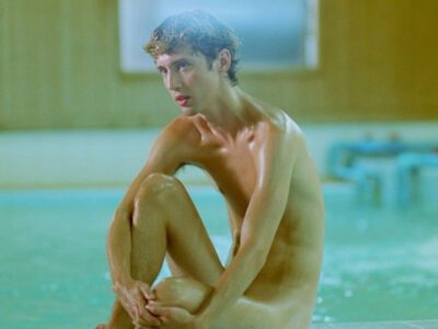 Troye Naked Poolside