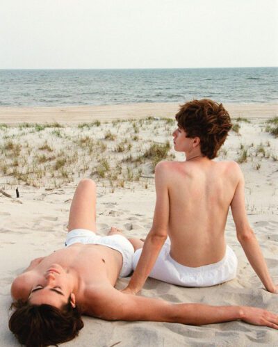 Relaxing on the Beach